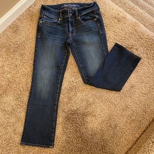 American Eagle Artist Crop Capri Jeans